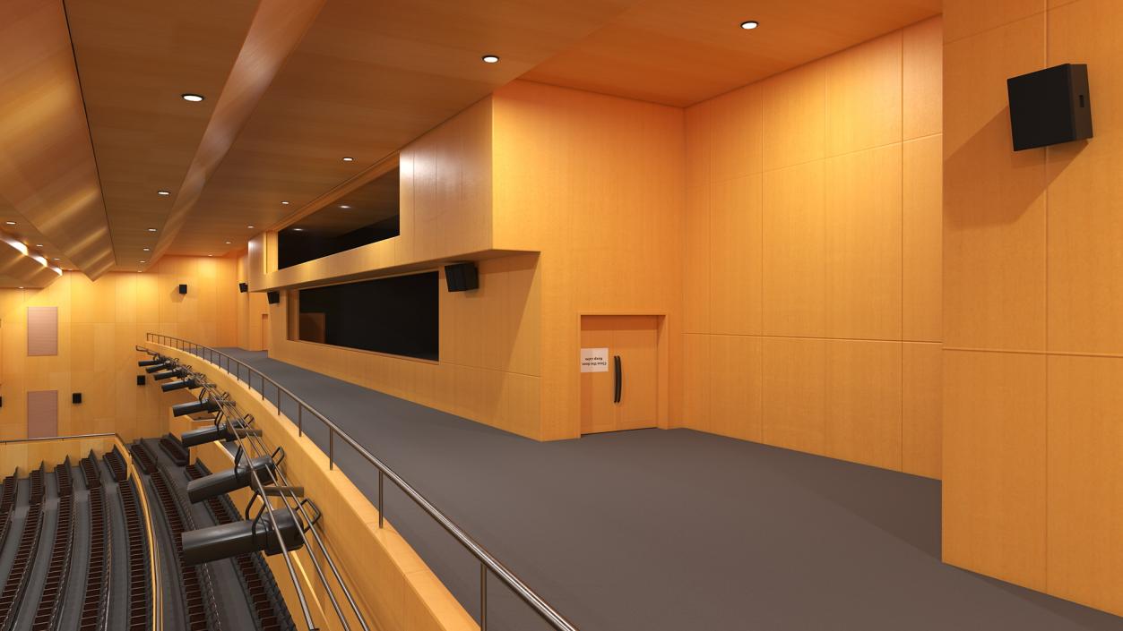 Big Conference Hall 3D model