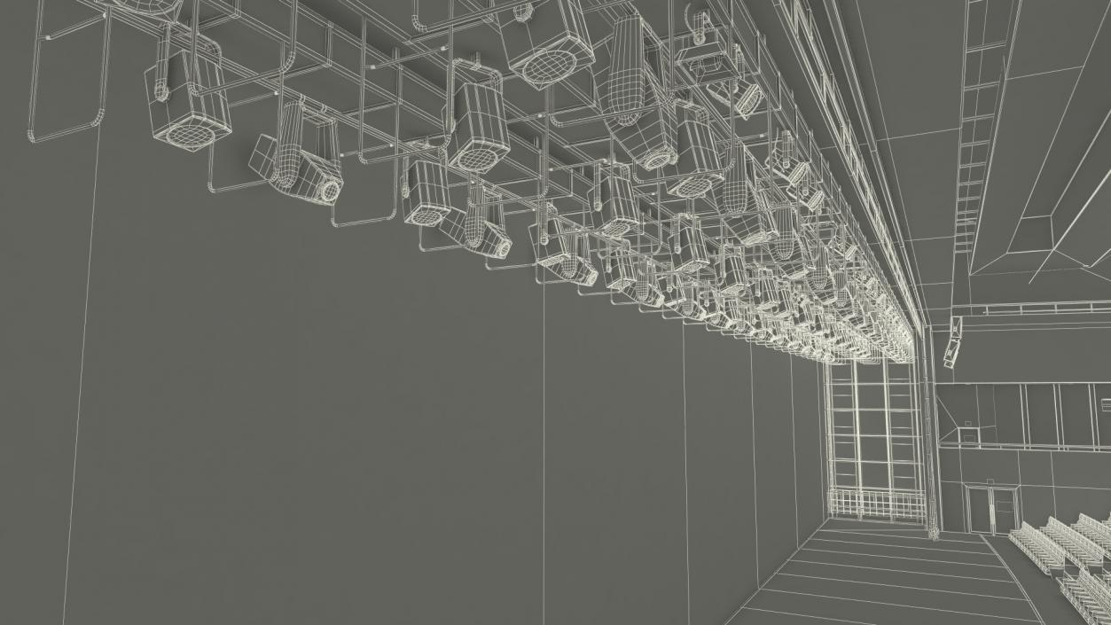 Big Conference Hall 3D model