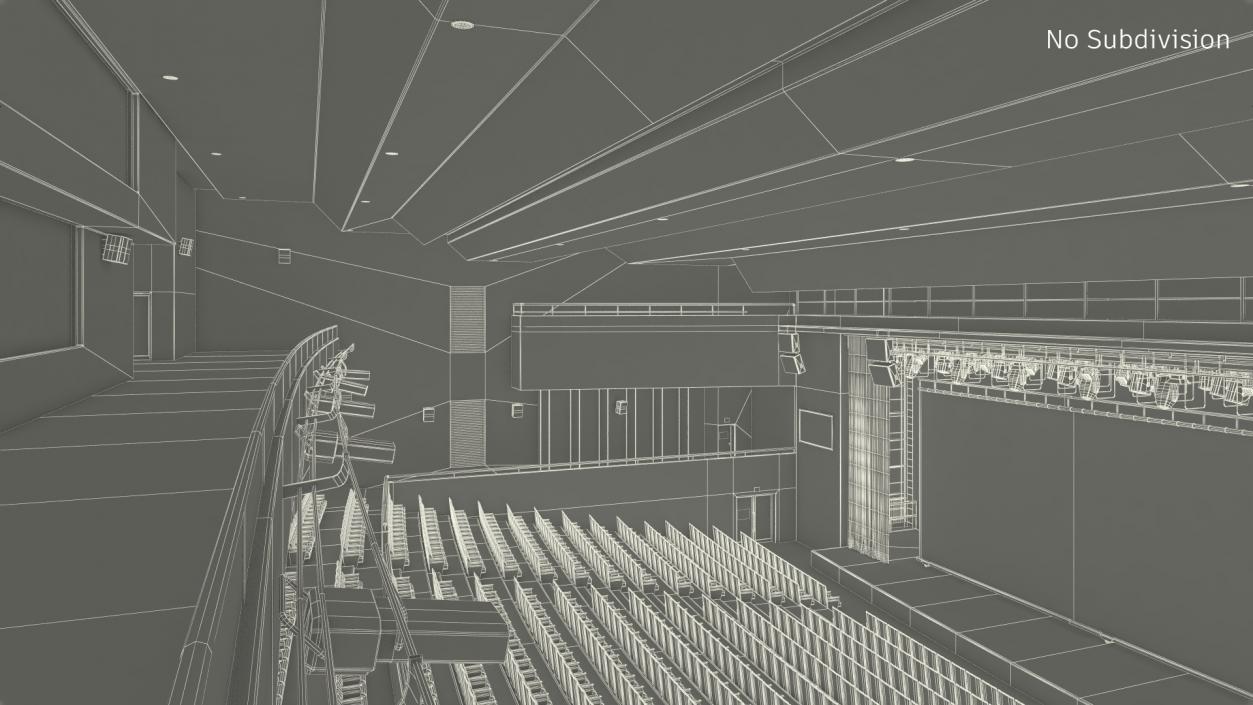 Big Conference Hall 3D model