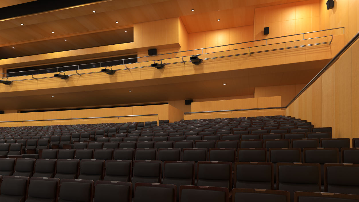 Big Conference Hall 3D model