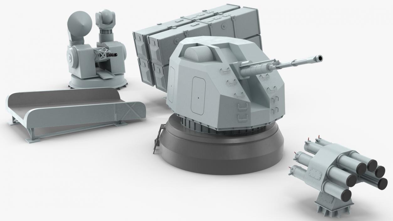 3D model Frigate Armament Set