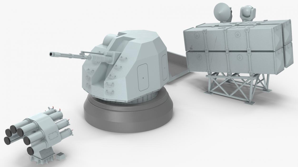 3D model Frigate Armament Set