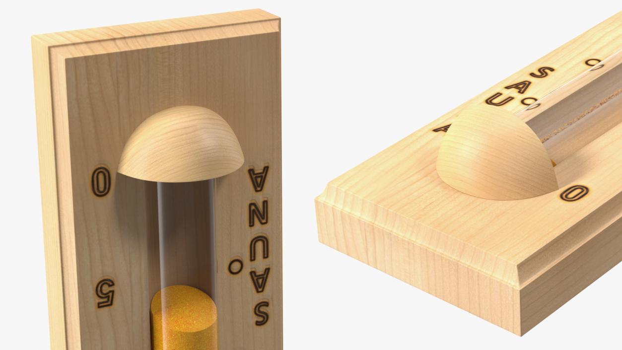 3D Sauna Hourglass Sand Timer