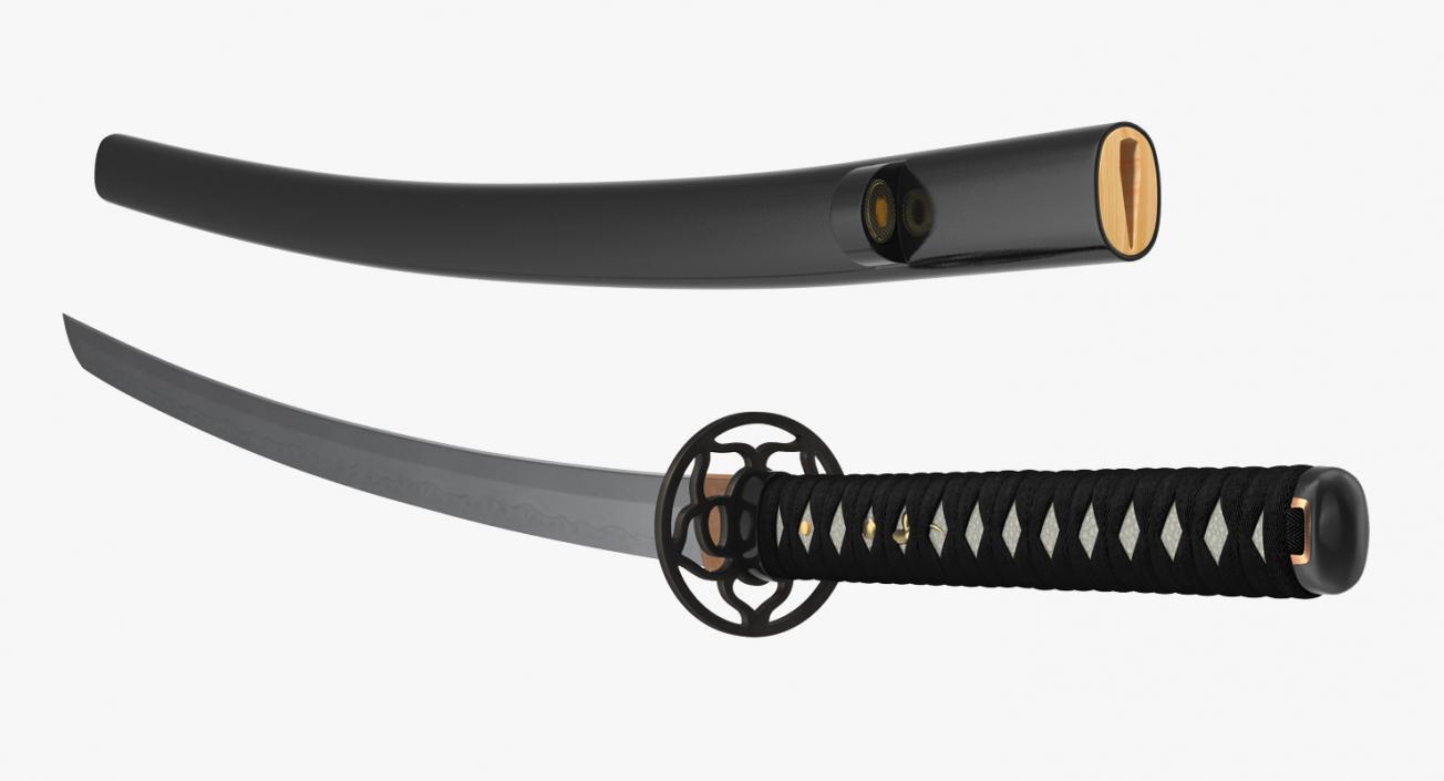 3D Japanese Swords Collection