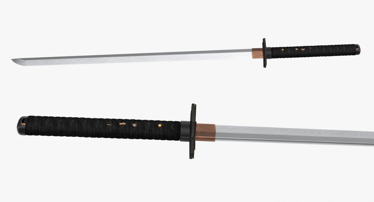 3D Japanese Swords Collection