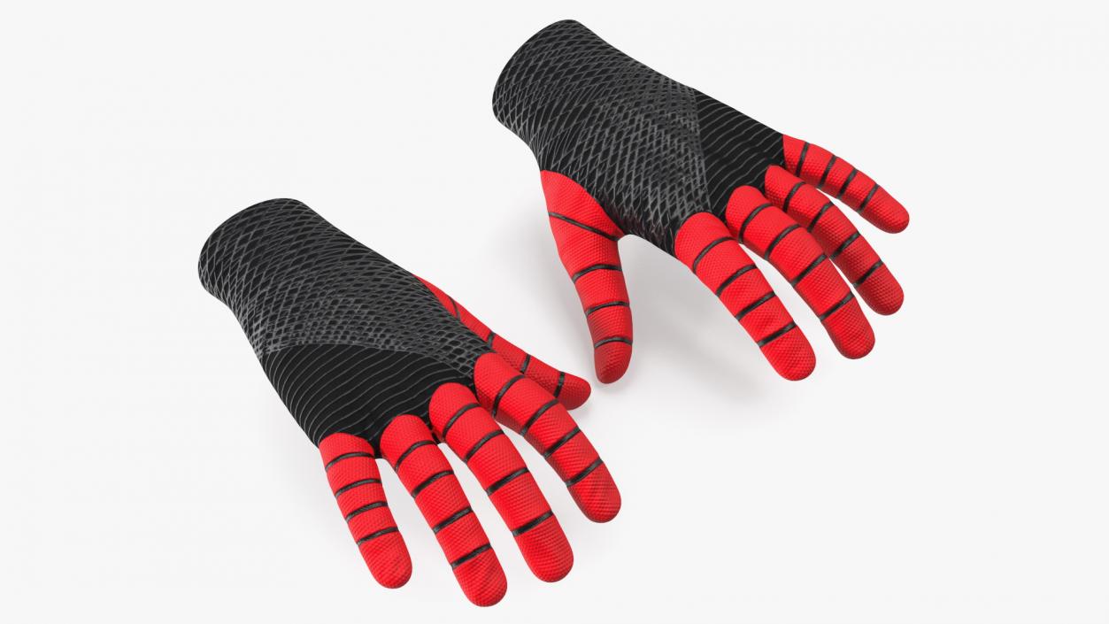 Spider Man Gloves 3D