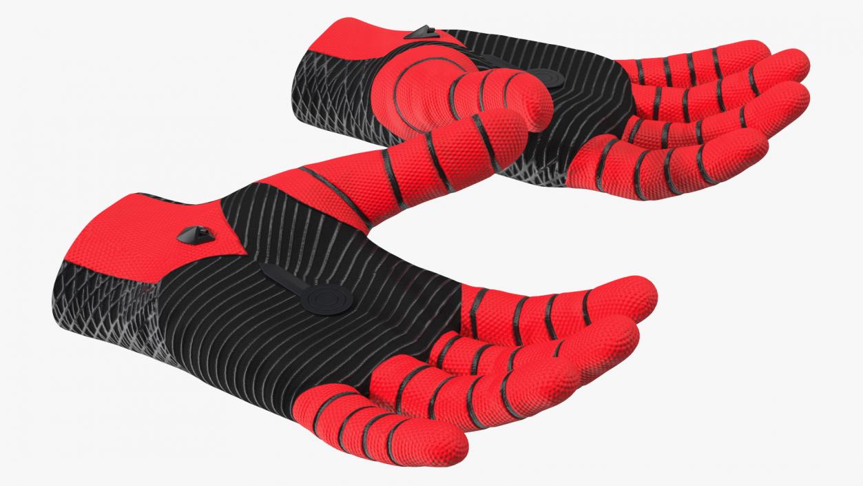 Spider Man Gloves 3D