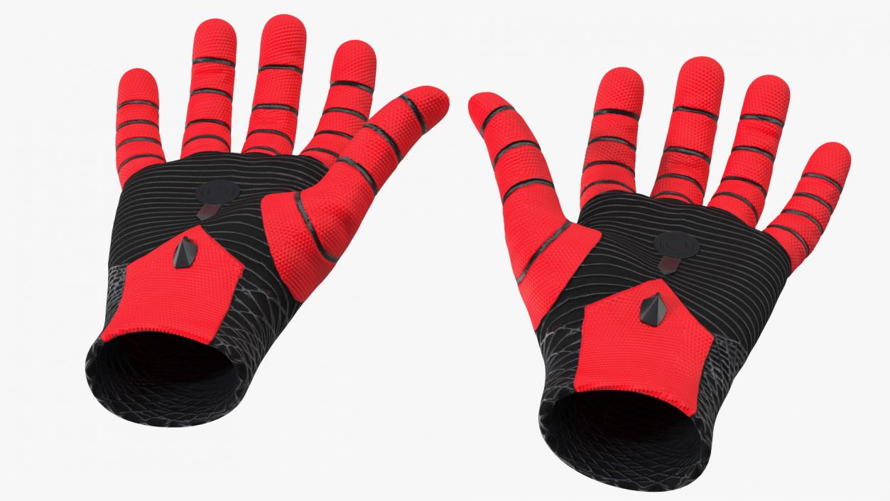 Spider Man Gloves 3D