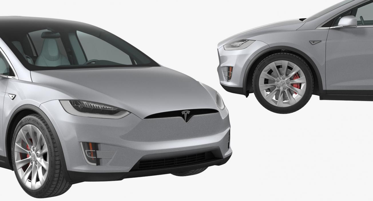 Tesla Cars Big 3D Models Collection 2 3D