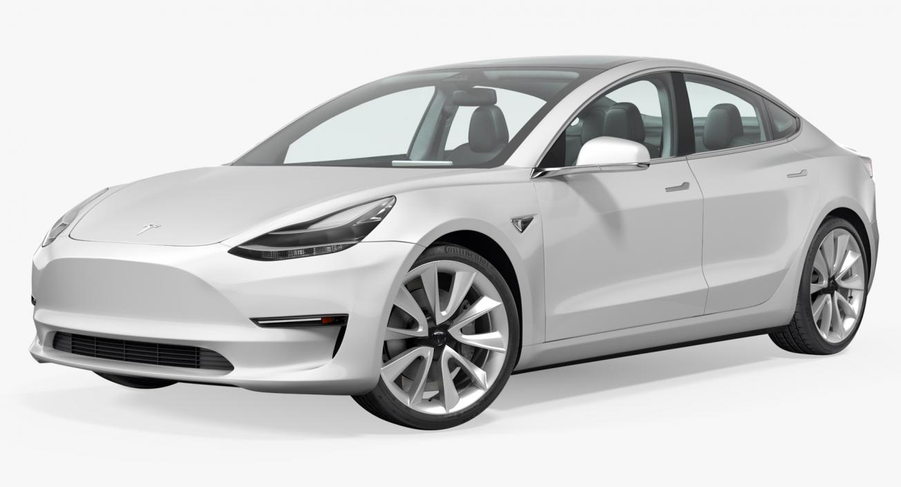 Tesla Cars Big 3D Models Collection 2 3D