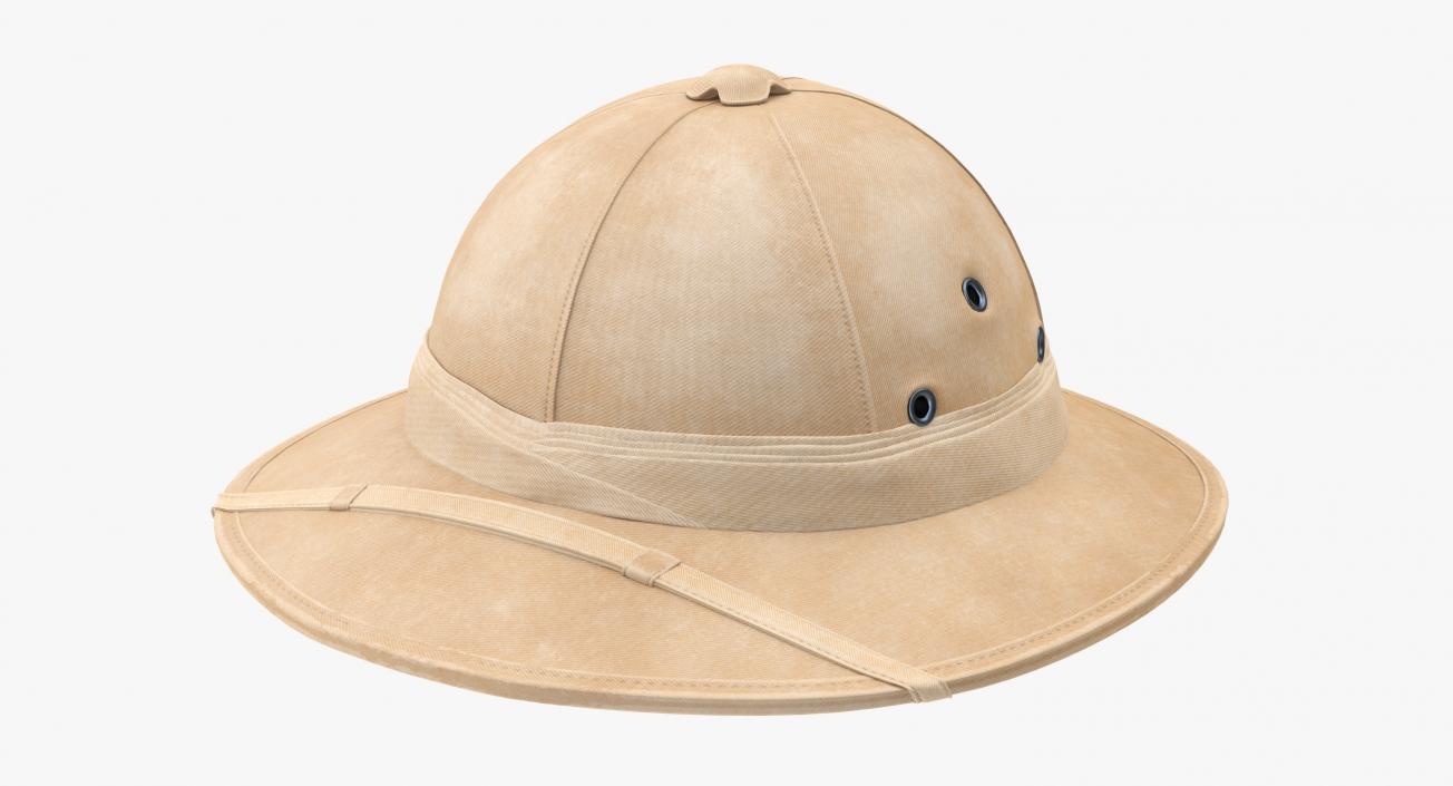 North Vietnamese Tropical Helmet 3D