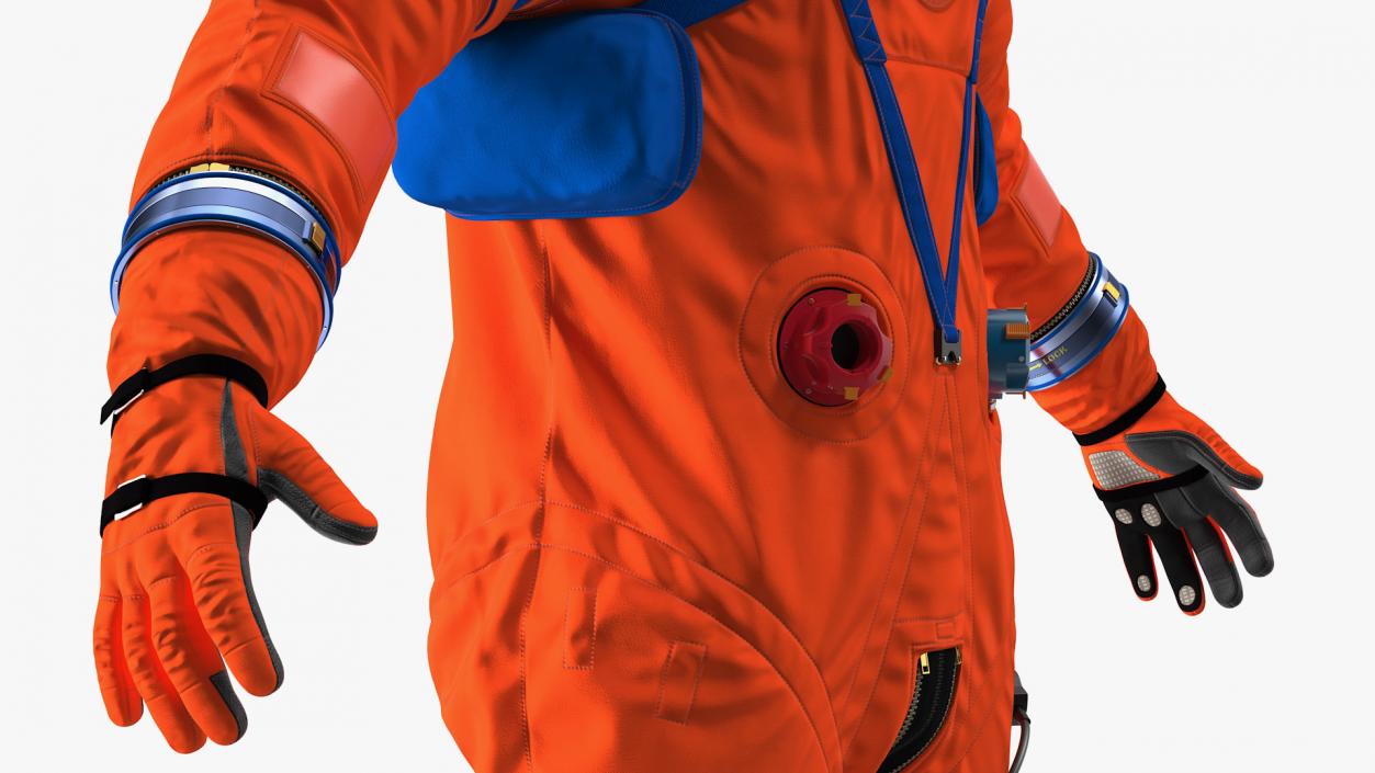 3D Orion Crew Survival System Spacesuit