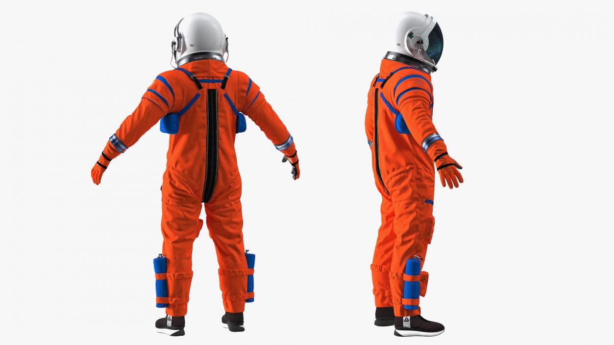 3D Orion Crew Survival System Spacesuit