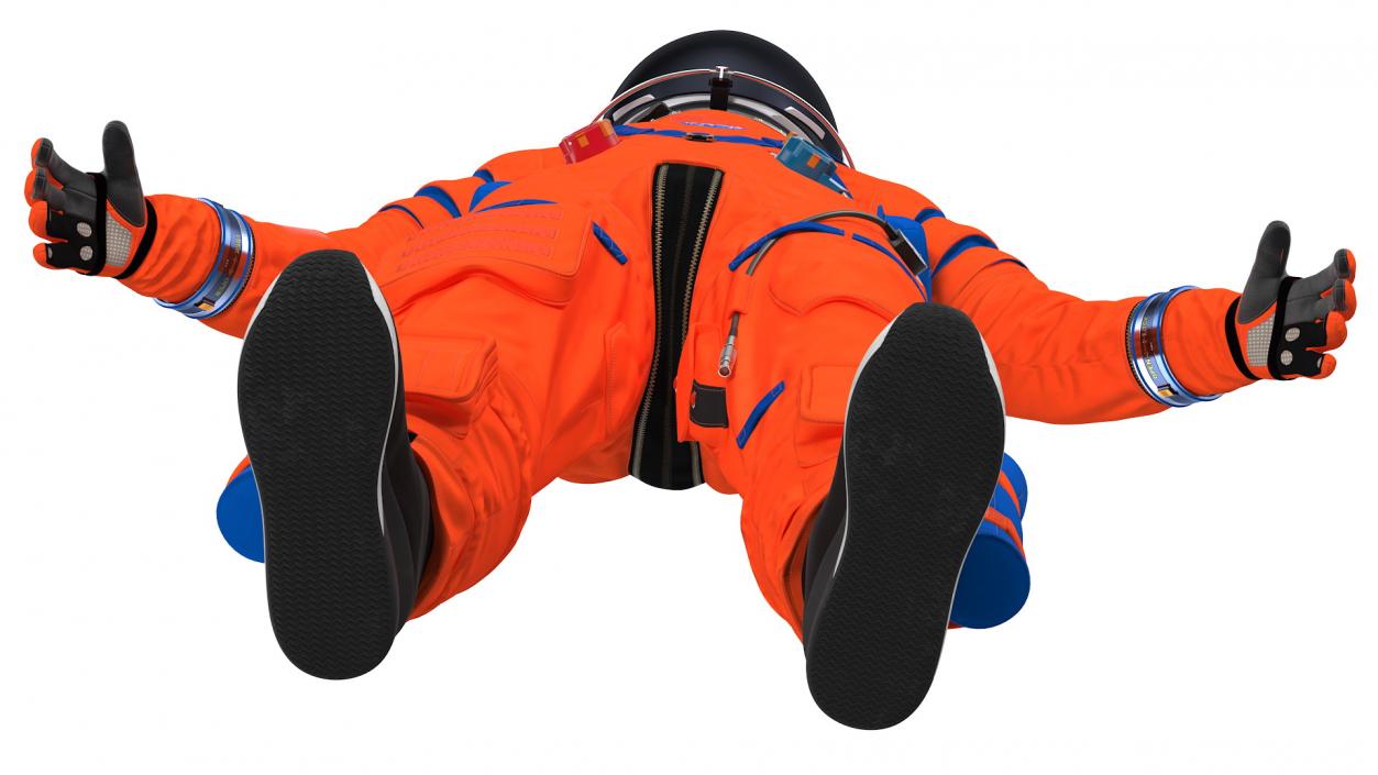 3D Orion Crew Survival System Spacesuit