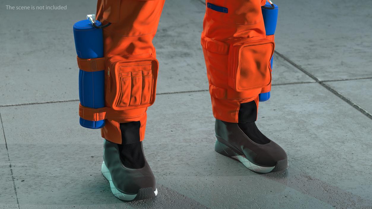 3D Orion Crew Survival System Spacesuit