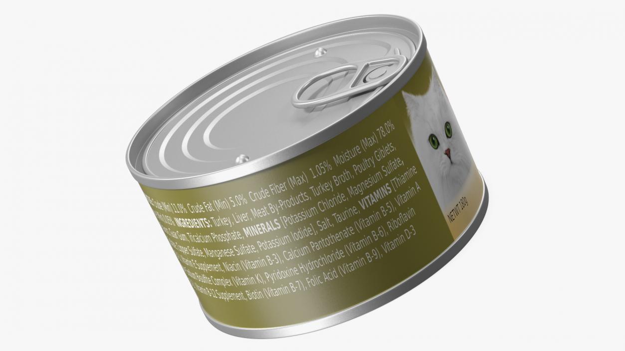 Cat Canned Food Fancy Feast 3D