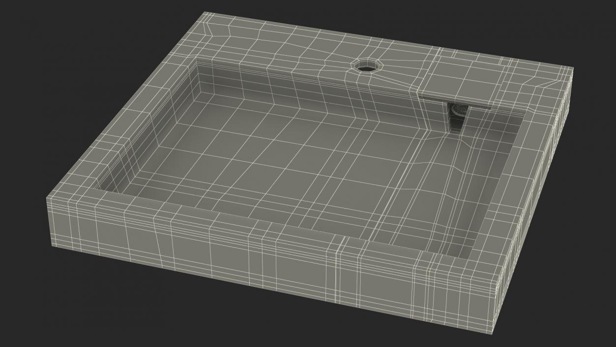 Sink for Washing Machine 3D model