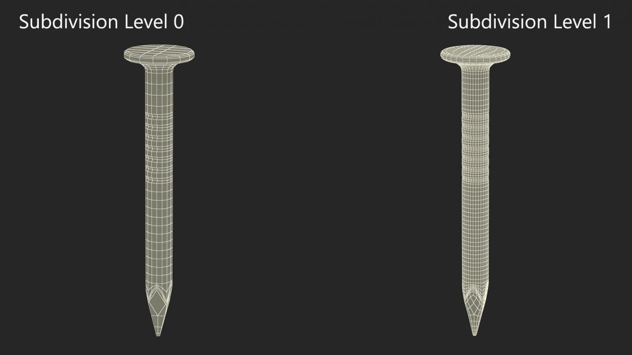 3D model Connector Nails