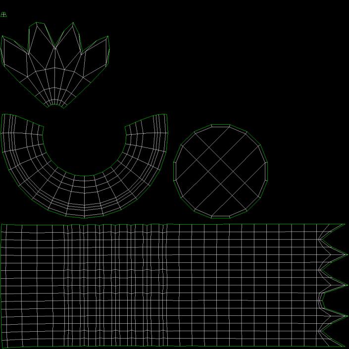 3D model Connector Nails