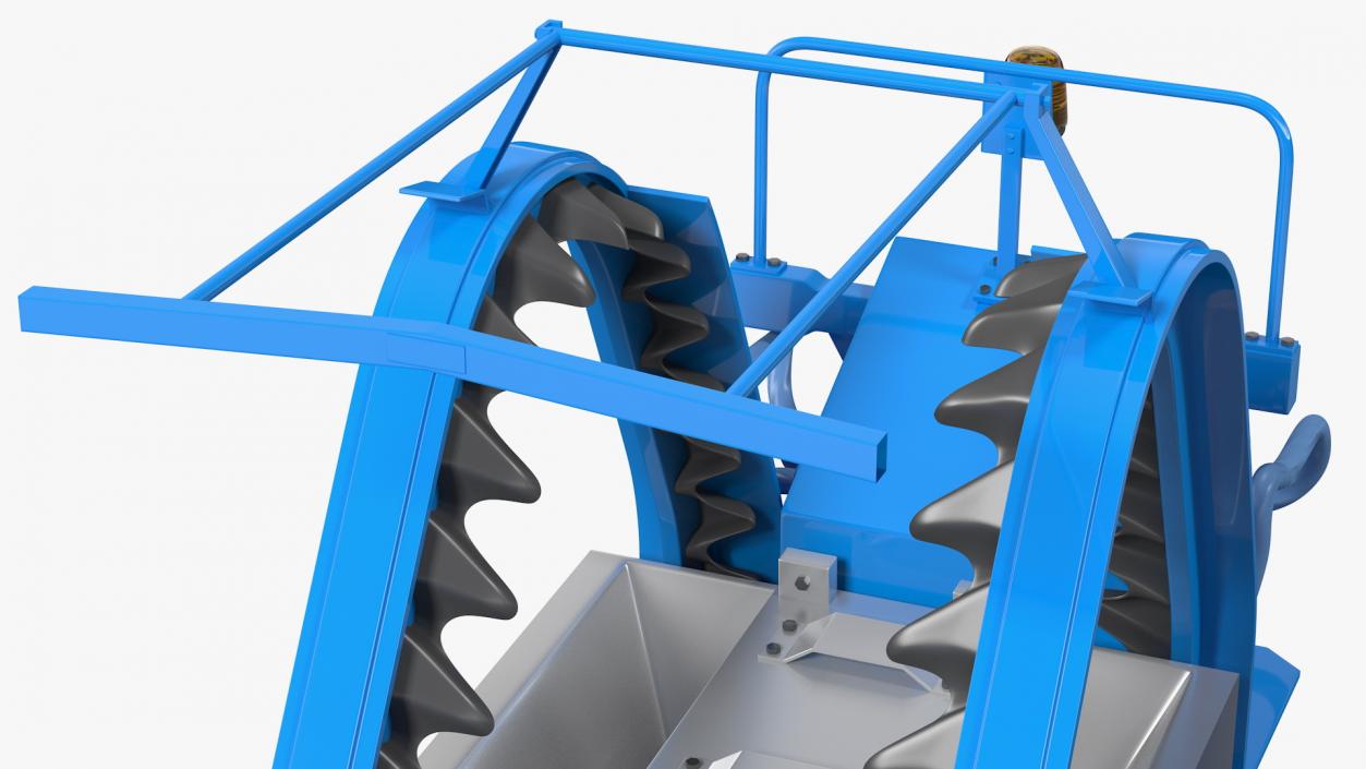 3D model BRAUD 9090X Grape Harvester Machine