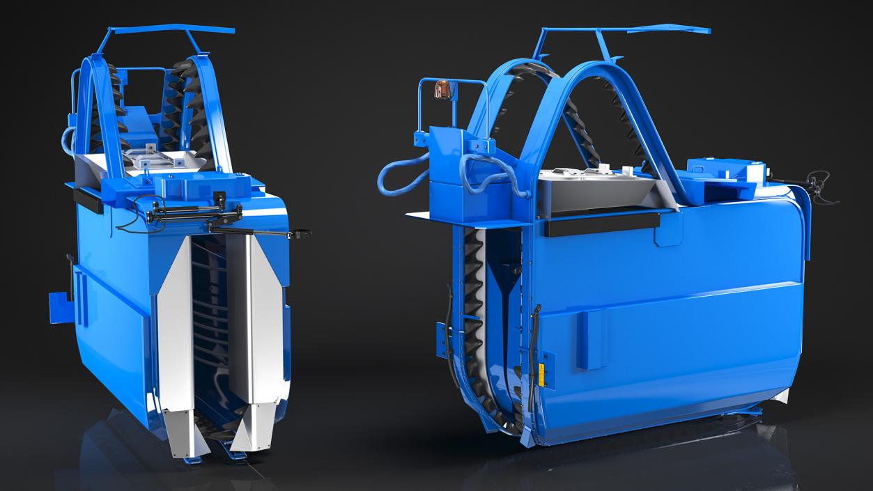 3D model BRAUD 9090X Grape Harvester Machine