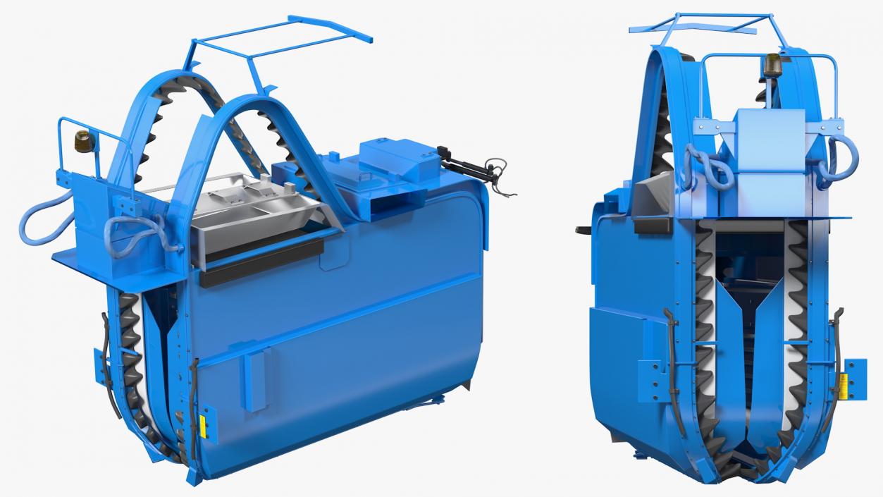 3D model BRAUD 9090X Grape Harvester Machine