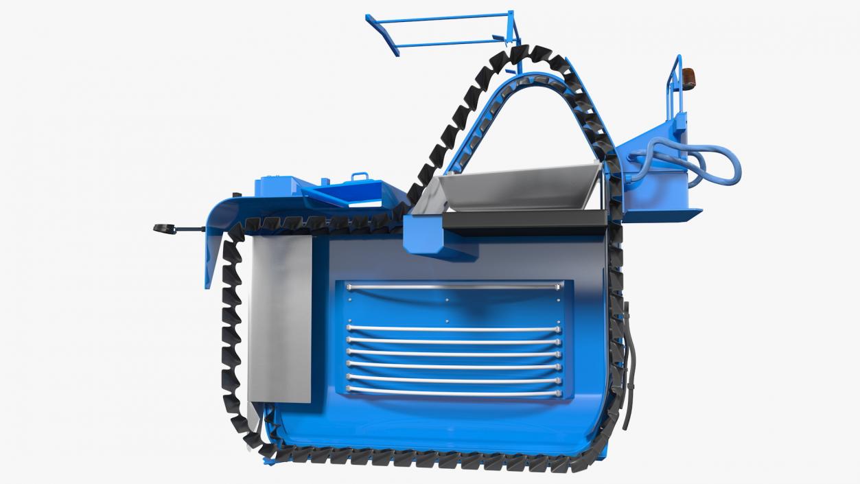 3D model BRAUD 9090X Grape Harvester Machine