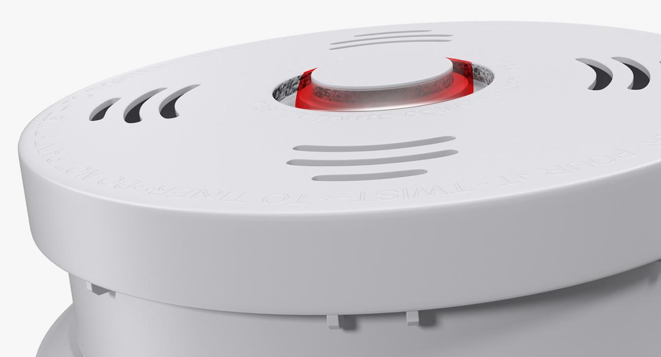 3D Wireless Smoke Detector Generic