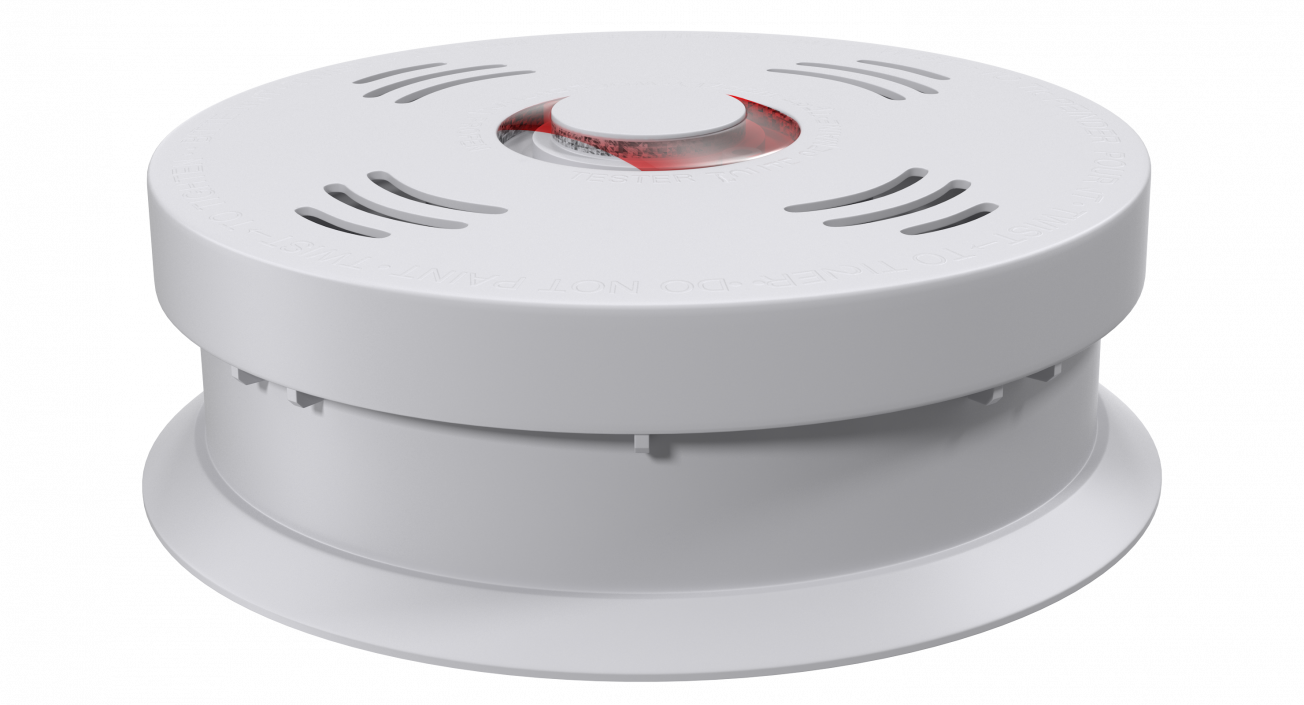 3D Wireless Smoke Detector Generic