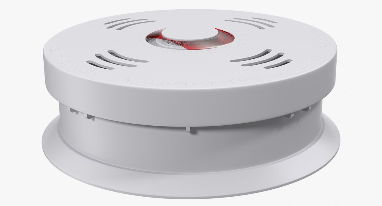 3D Wireless Smoke Detector Generic