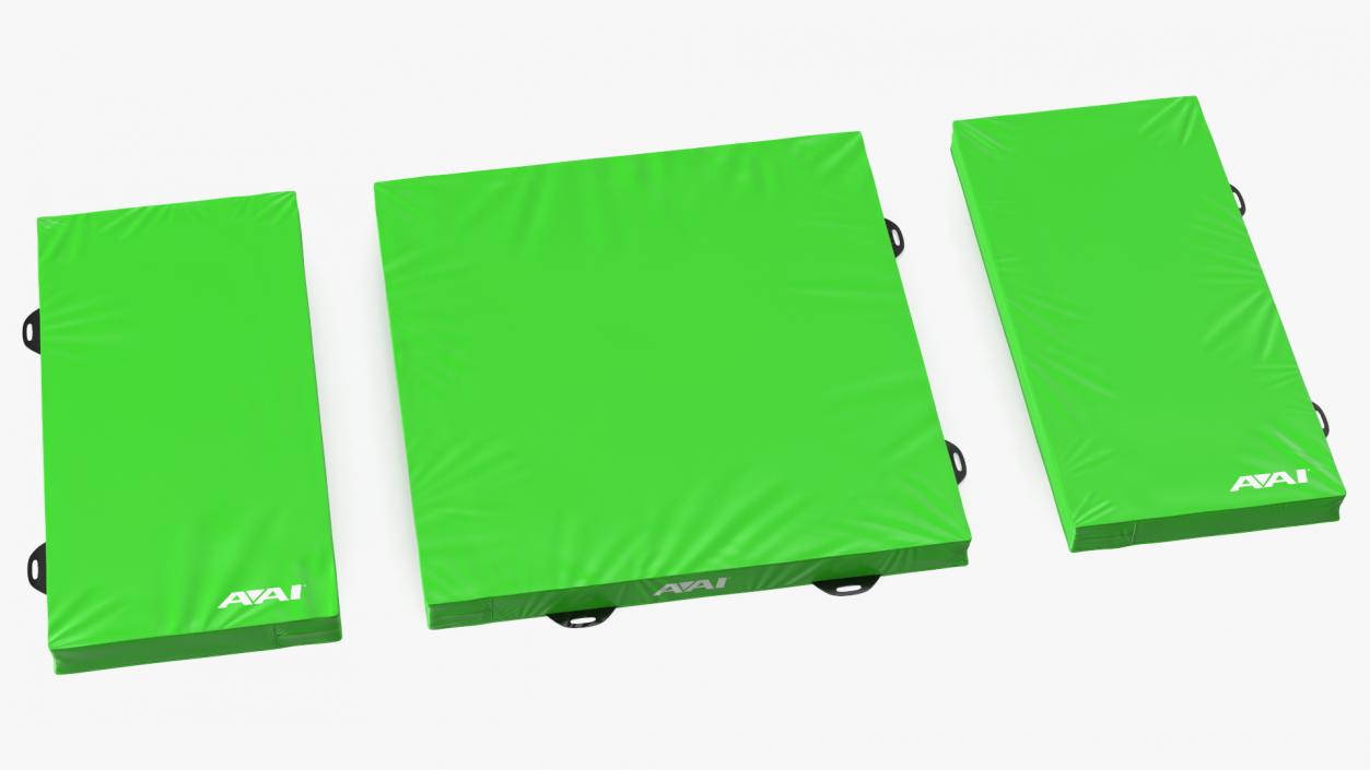 3D Sports Mat Green