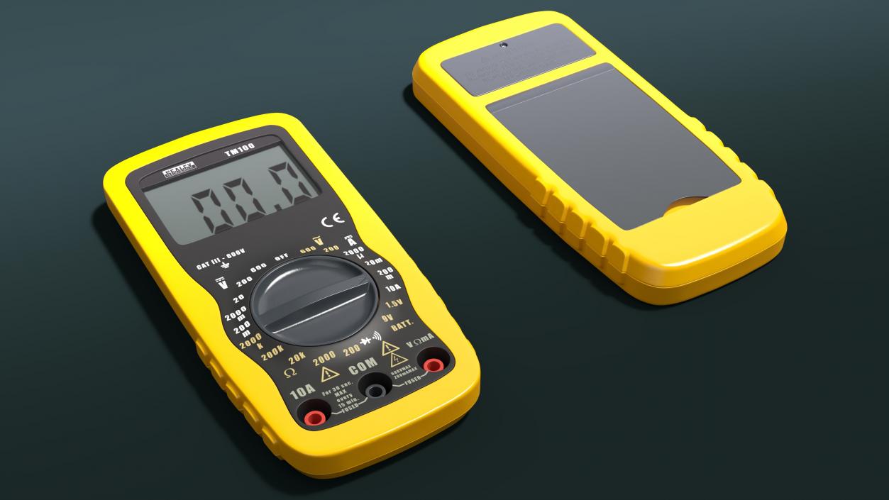 3D Digital Multimeter model