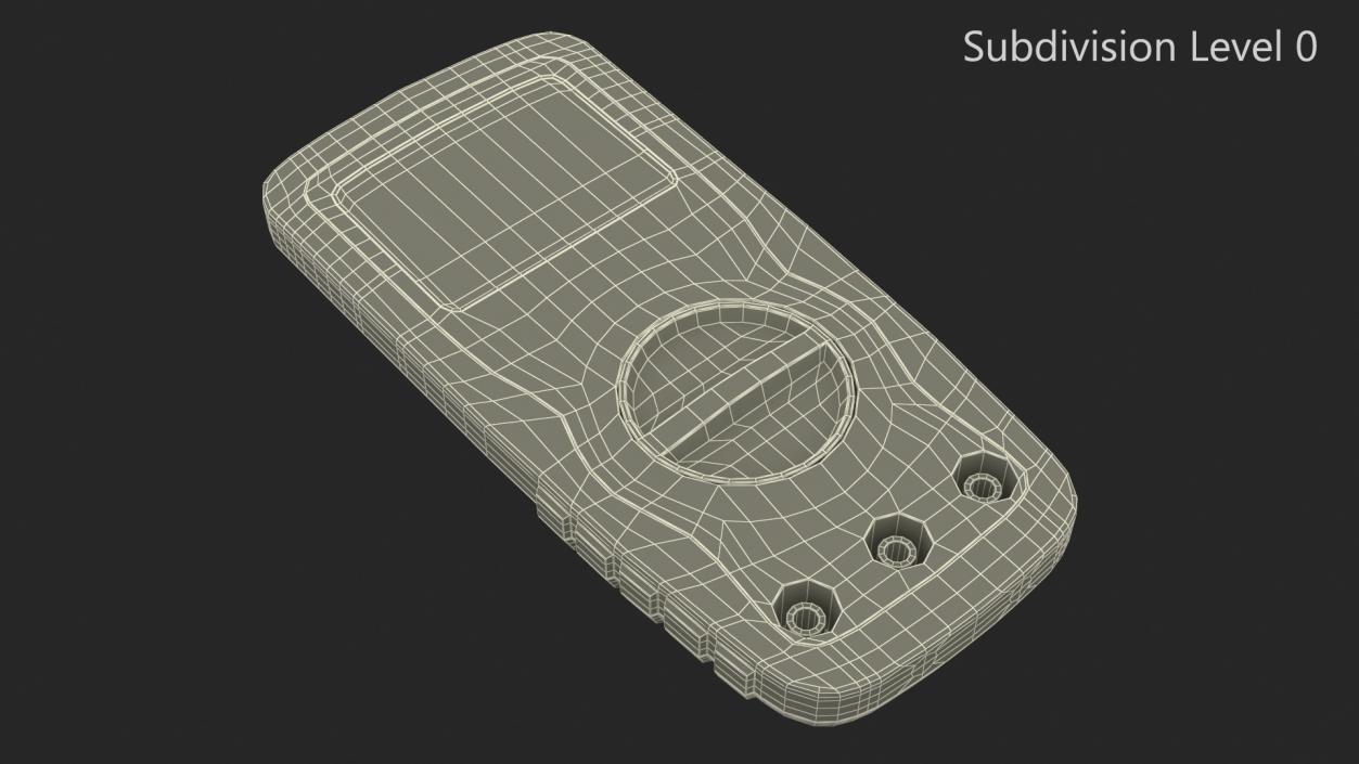 3D Digital Multimeter model