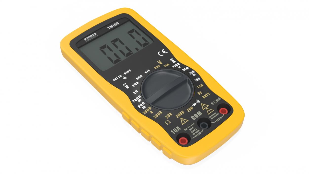 3D Digital Multimeter model