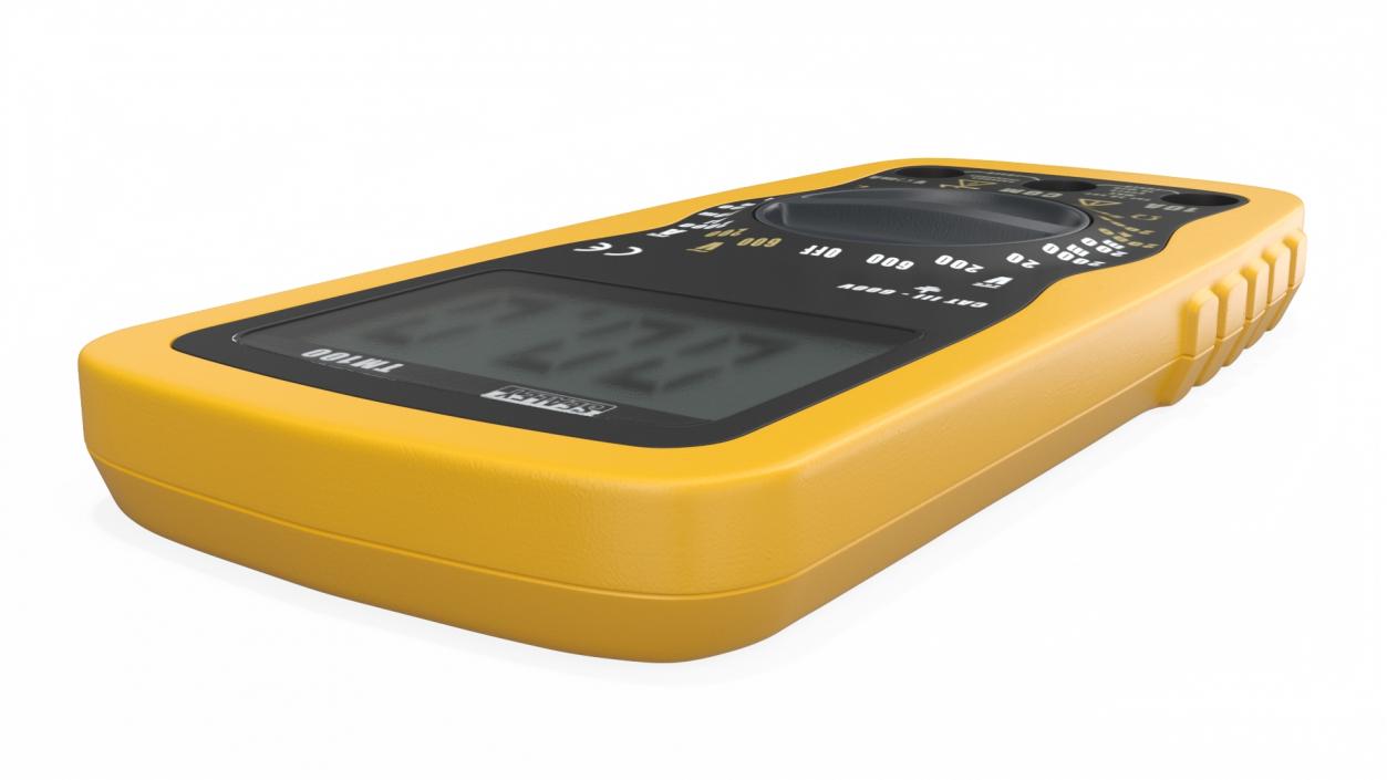 3D Digital Multimeter model