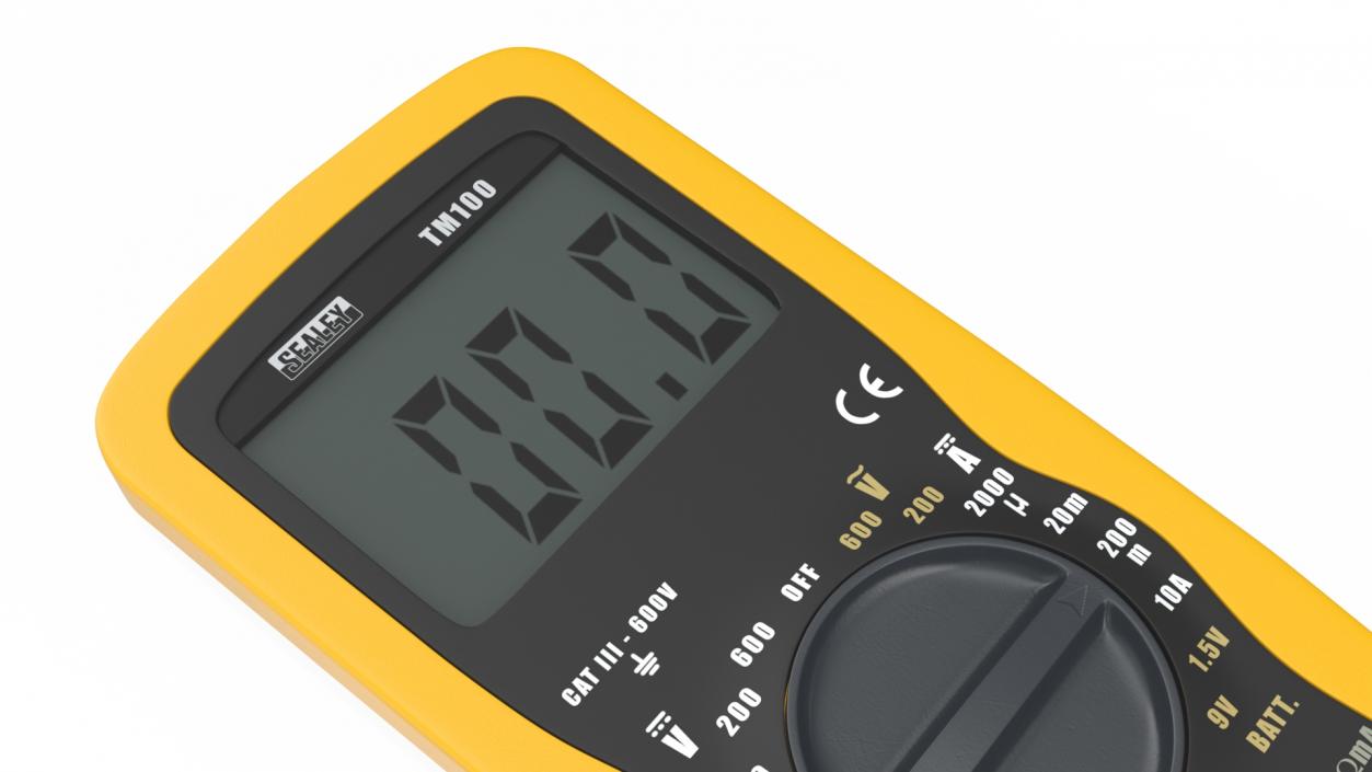 3D Digital Multimeter model