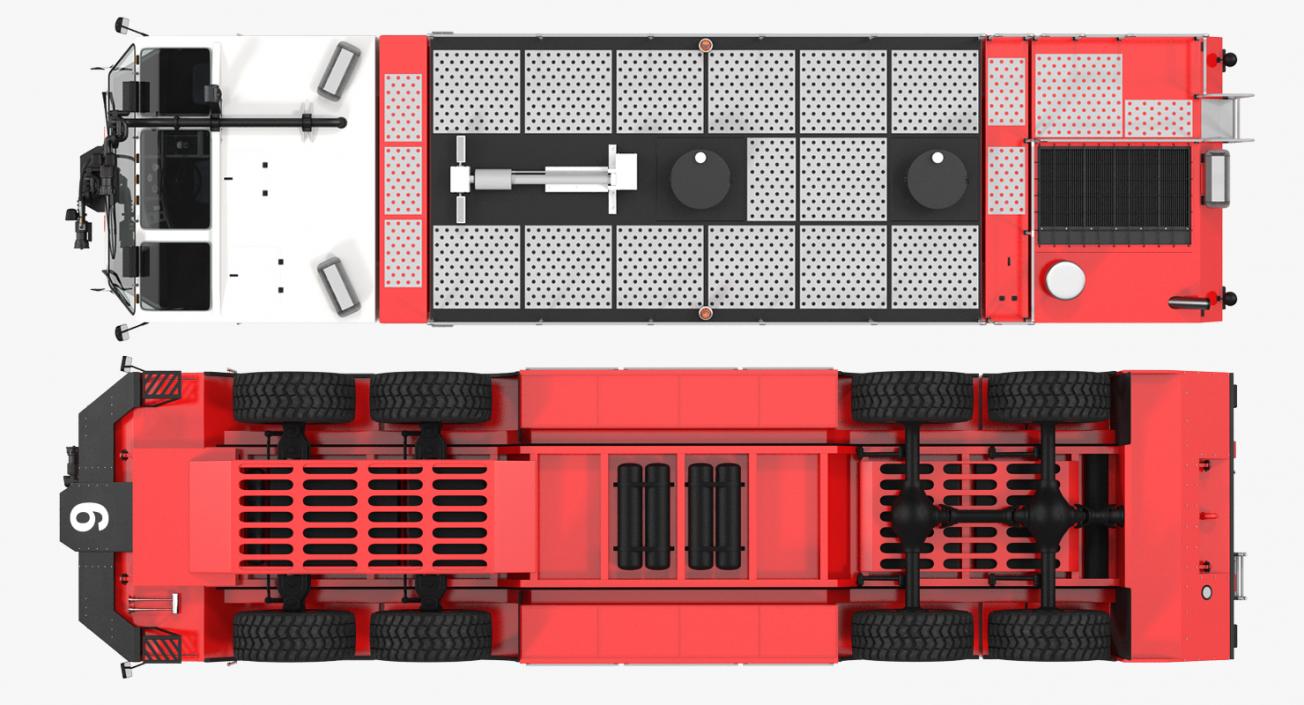 Fire Trucks Collection 3 3D model