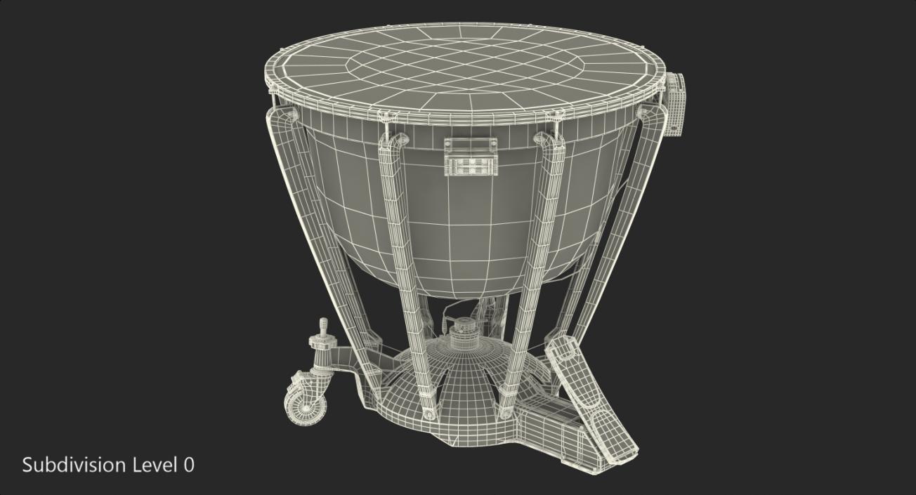 3D model Timpani Generic