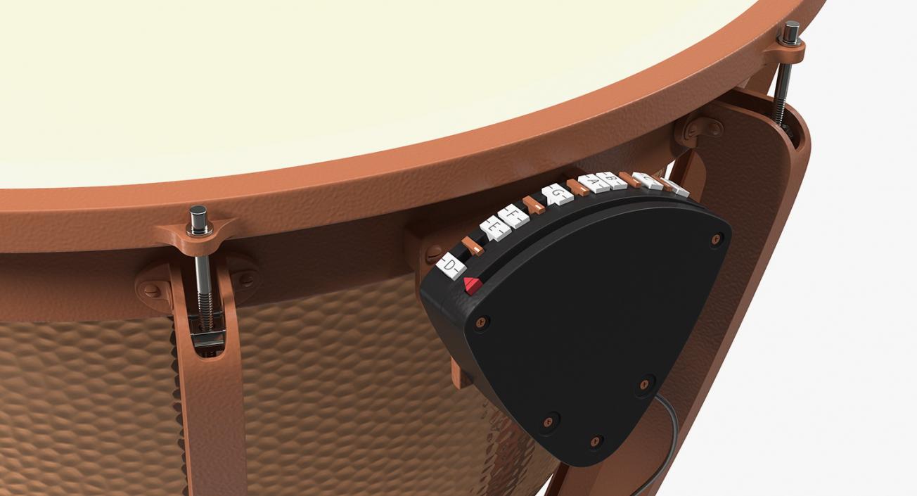 3D model Timpani Generic