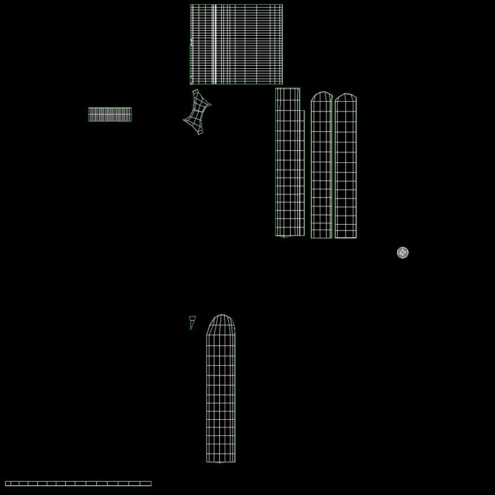 3D Drill Bits Collection 2 model