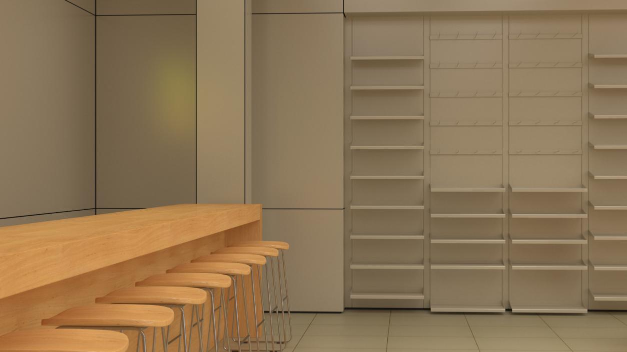 Digital Equipment Store Interior 3D