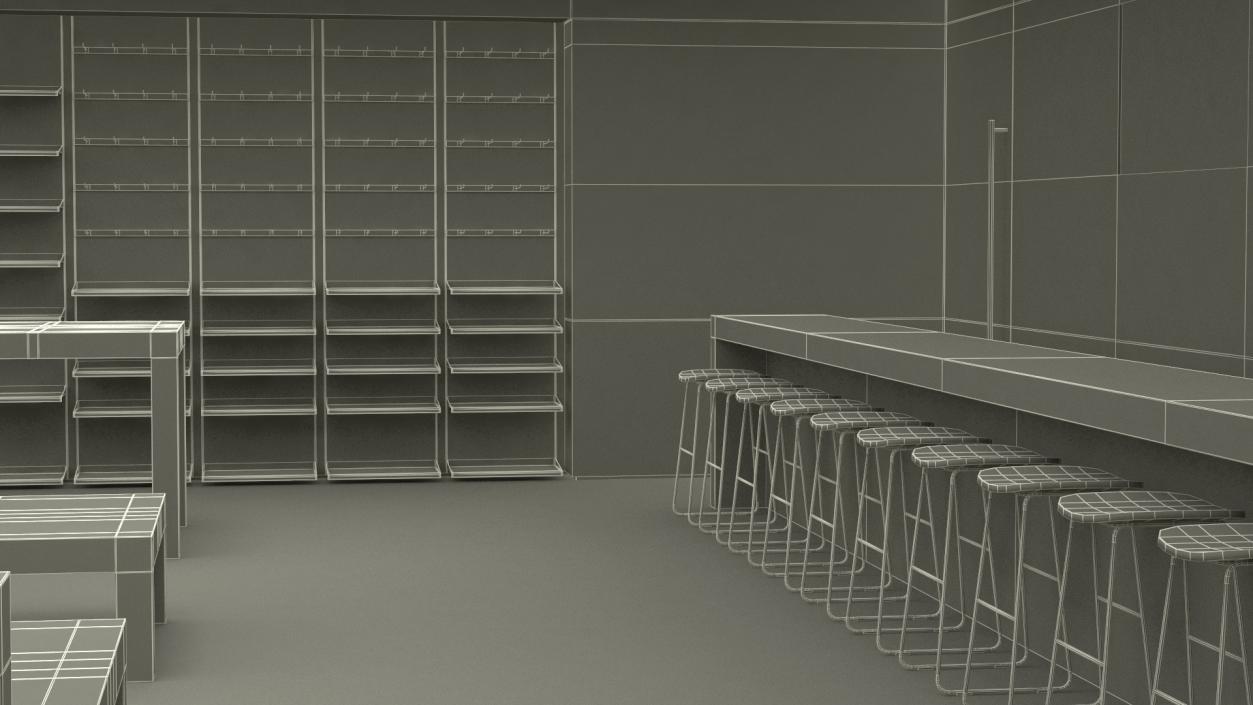 Digital Equipment Store Interior 3D