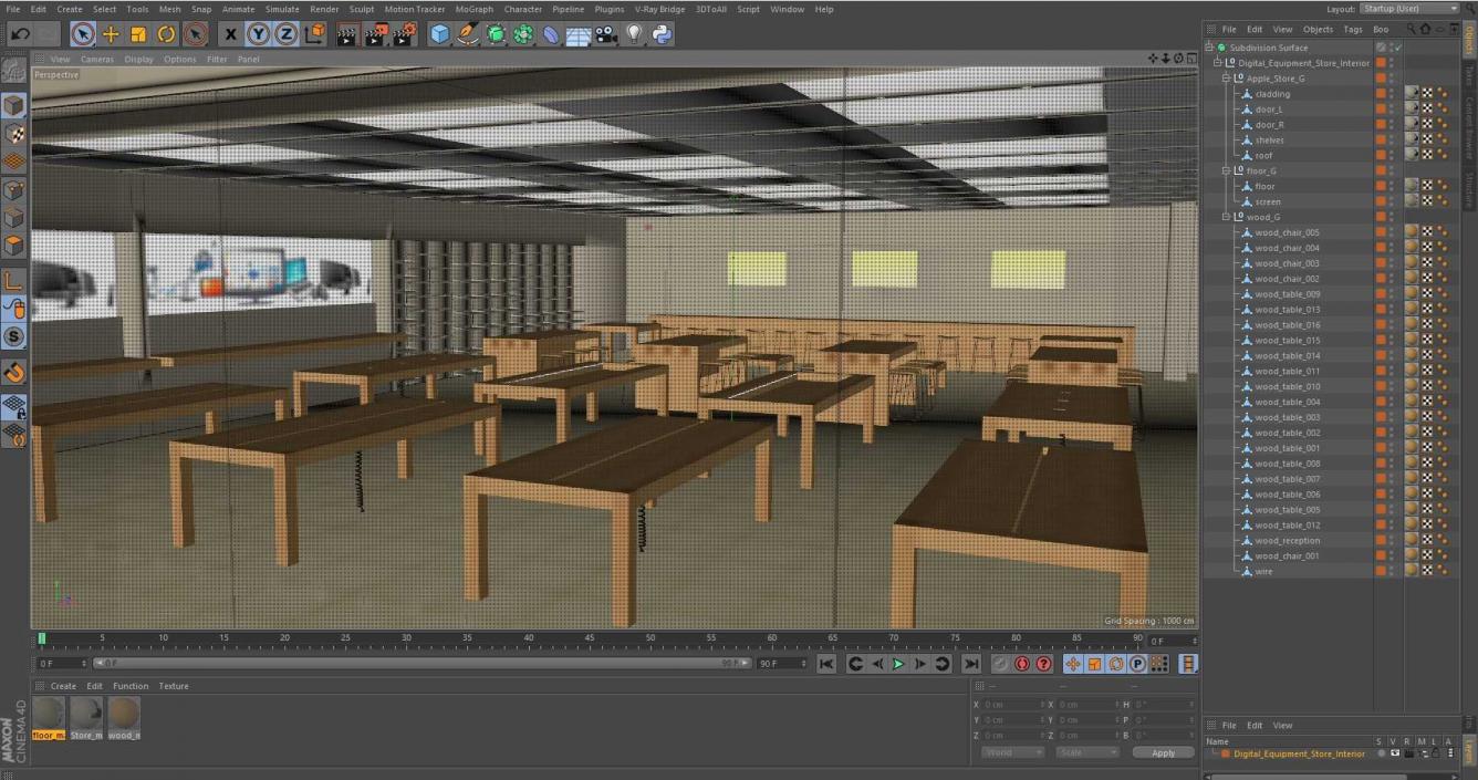 Digital Equipment Store Interior 3D