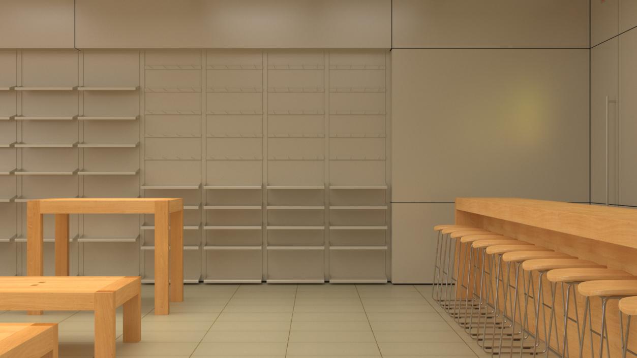 Digital Equipment Store Interior 3D