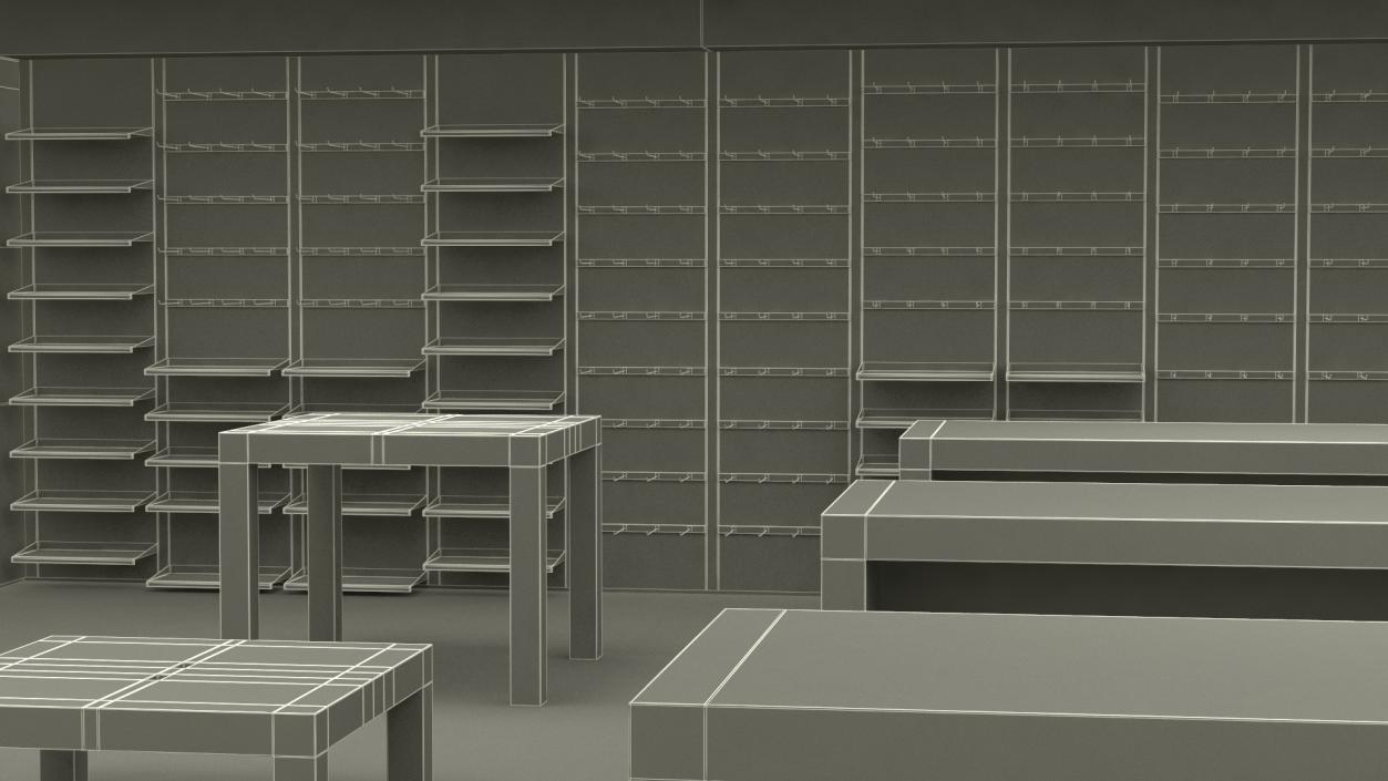 Digital Equipment Store Interior 3D