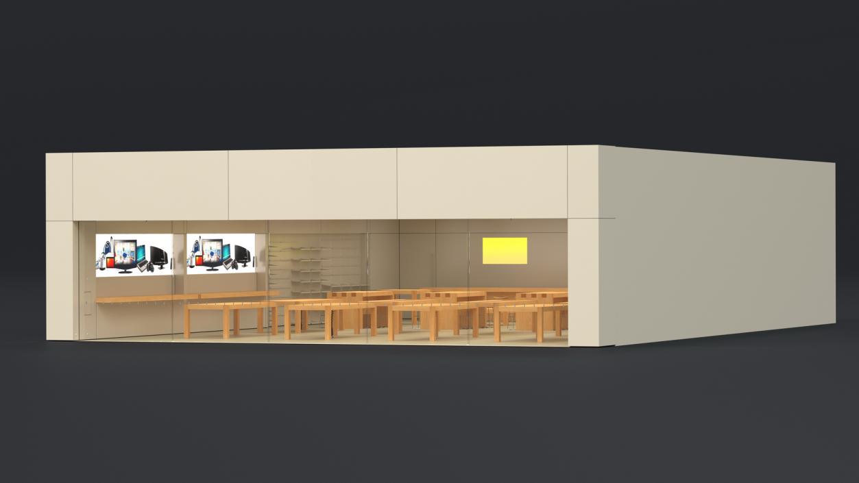 Digital Equipment Store Interior 3D