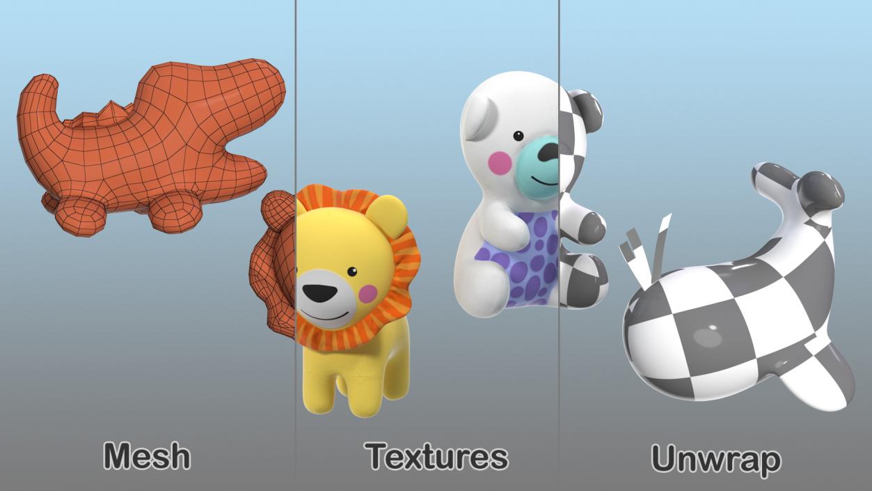 3D Childcare Products Collection 6