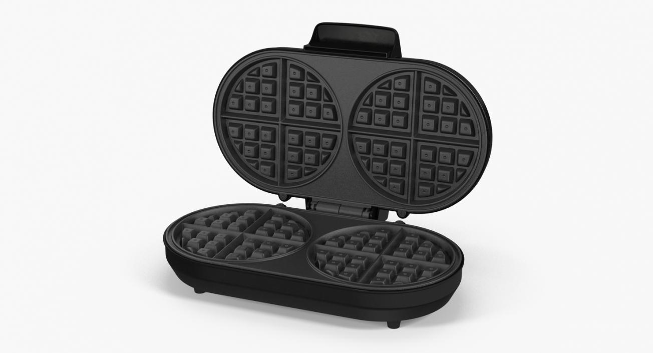 Double Waffle Maker 3D model