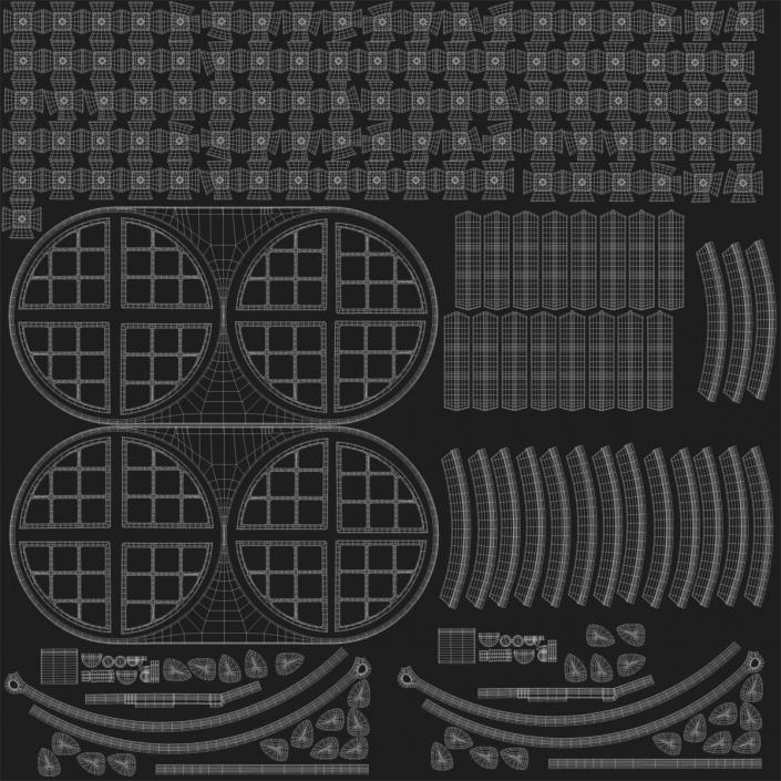 Double Waffle Maker 3D model