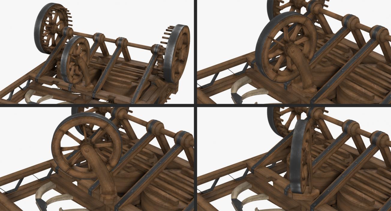 Leonardo da Vinci Vehicles Collection 3 3D model